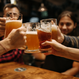 Drinks with friends