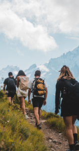 People Hiking
